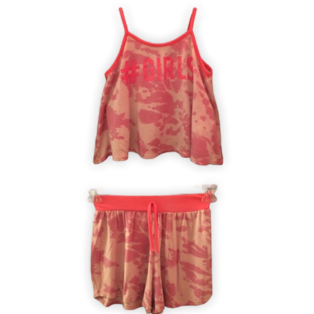Camo Print Short Set
